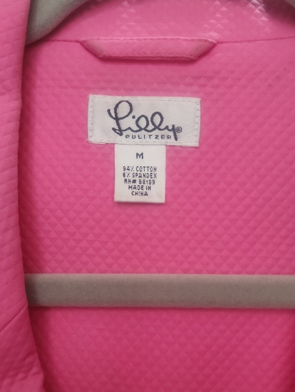 Lilly Pulitzer Hot Pink Single-Button Blazer - Picture 2 of 10
